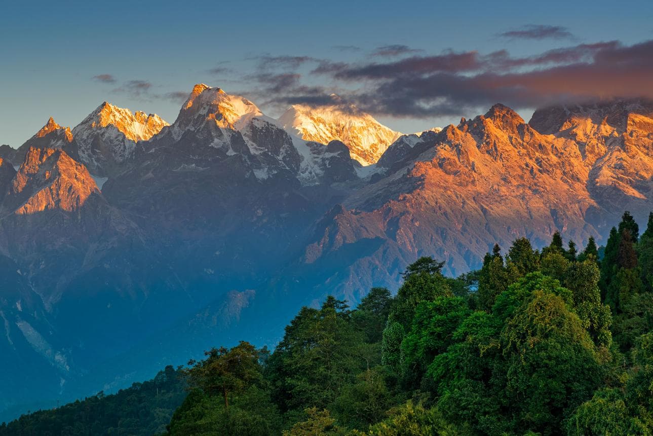 Sikkim Himalayan Landscape